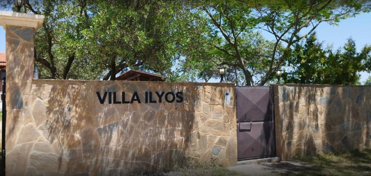 Villa Ilyos Ierissos Bagian luar foto