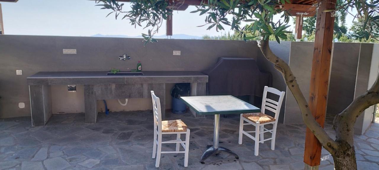 Villa Ilyos Ierissos Bagian luar foto